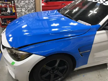 #부천랩핑 bmw #m3 #인텐스블루유광필름 #전체랩핑시공 모터가드존 본점 / 부천 상이로