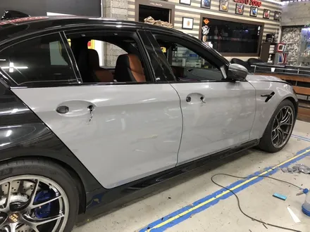 인천부천랩핑 new bmw g30 m5  락그레이필름 전체랩핑시공 완성 / 부천, 광명, 시흥