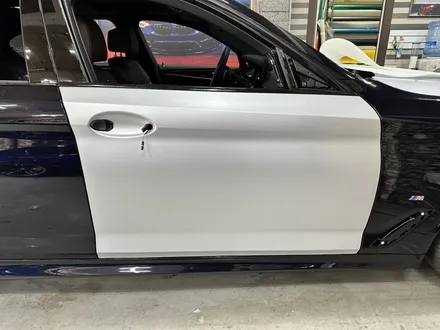 신형 bmw g30 530i 랩핑작업하기 사틴 실버메탈릭 전체랩핑 / 부천, 광명, 시흥