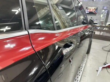 벤츠 신형 glb 35 amg 버건디 래드 마이바흐 스타일 투톤랩핑 및 카본 유광 포인트 랩핑 완성! / 부천, 광명, 시흥