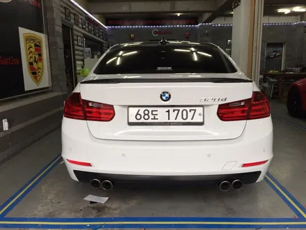 [bmw 320d 랩핑]실내우드랩핑+부천실내랩핑+루프스킨랩핑+카본랩핑+디퓨져랩핑 / 부천 상이로