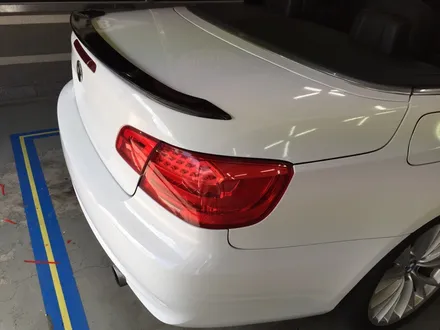 부천 랩핑 bmw 335 컨버터블 랩핑+화이트 유광 전체랩핑+실내랩핑 / 부천 상이로