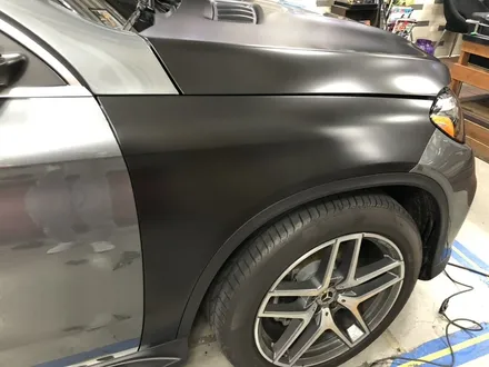 벤츠 gle쿠페 350d 사틴블랙 전체랩핑! 블랙에디션 랩핑하기! / 부천, 광명, 시흥