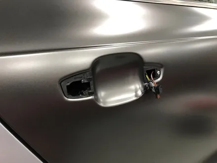 부천 랩핑 아우디 a7 5.5 TDI 사틴 네로 펄 전체랩핑 반무광 다크 그레이 랩핑 / 부천 상이로