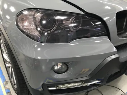 부천랩핑 밀리터리느낌 bmwx5 다크그레이유광 전체랩핑시공 인기짱! / 부천 상이로