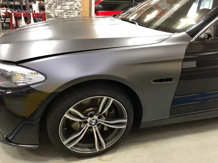 #부천랩핑 bmw f10 530i #사틴다크그레이 #반무광전체래핑시공 #인천랩핑 / 부천 상이로