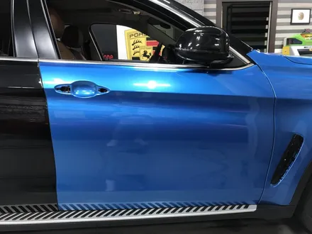 인천랩핑잘하는곳 bmw x6 에스토닉블루랩핑시공 / 부천, 광명, 시흥