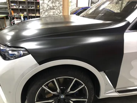인천 자동차랩핑 bmw x7 m50i 다크쉐도우 에디션 스타일 랩핑작업 / 부천, 광명, 시흥