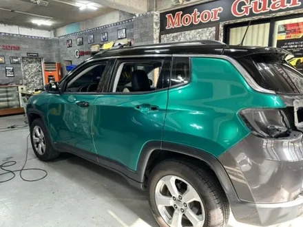 [부천 랩핑] jeep 컴패스 랩핑 다크 그린 전체랩핑 모터가드존 본점 / 부천 상이로