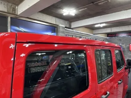 [모터가드존] 인천 신형 jeep 랭글러 루비콘 고광택 매트 블랙 투톤랩핑 으로 랭글러 사하라로 변신 / 부천 상이로