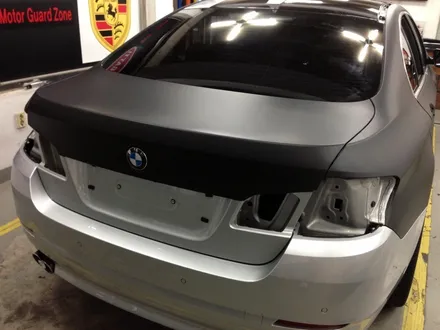 부천 전체 랩핑 bmw 520d 블랙 무광 랩핑 부천 모터가드존 본점 랩핑 / 부천 상이로