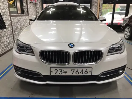 부천 랩핑 bmw f10 520d 화이트 펄 전체랩핑 +진주 펄 랩핑 / 부천 상이로