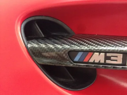 부천랩핑 bmw m3 사틴 카마인 래드 전체랩핑 반무광 필름 랩핑 / 부천 상이로