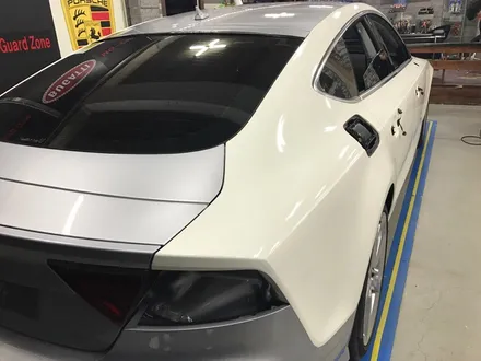 부천래핑 신형 아우디a7 5.5 tdi 커스텀오더 화이트아이보리 전체래핑 / 부천 상이로