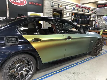 부천랩핑 bmw f10 520d 카멜레온 필름 전체랩핑시공 / 부천, 광명, 시흥
