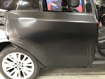 bmw x5 사틴 블랙 랩핑 시공 쉐도우블랙 전체랩핑 완성! / 부천, 광명, 시흥