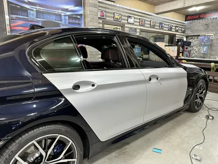 신형 bmw g30 530i 랩핑작업하기 사틴 실버메탈릭 전체랩핑 / 부천, 광명, 시흥