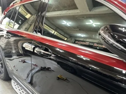 벤츠 신형 glb 35 amg 버건디 래드 마이바흐 스타일 투톤랩핑 및 카본 유광 포인트 랩핑 완성! / 부천, 광명, 시흥