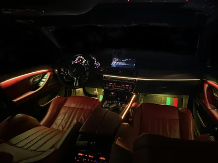 bmw 5시리즈 m5 비노출 순정 엠비언트 실내 튜닝 [안산 맨즈카스토리] / 안산,시흥,화성