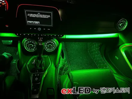 쉐보레 카마로 비노출 엠비언트 라이트 & 벤풍구 시공으로 세련된 실내 분위기 연출해보세요! / 안산,시흥,화성