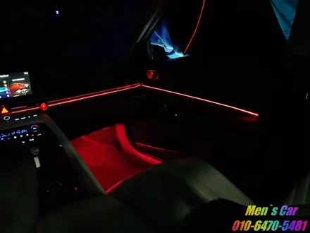 [Men`s Car] 2020년 올뉴아반떼 CN7 엠비언트 라이트 실내무드등무드등 순정연동 작업 안산 맨즈카 / 안산,시흥,화성