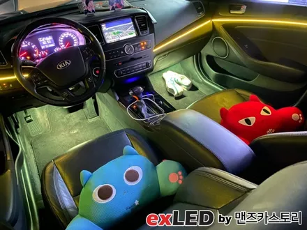 K7 엠비언트 라이트 시공은 안산 엠비언트 전문점 exLED 맨즈카스토리에서!?!? / 안산,시흥,화성