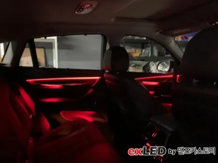 안산 BMW X6 순정 엠비언트 광량업 시공후기! / 안산,시흥,화성