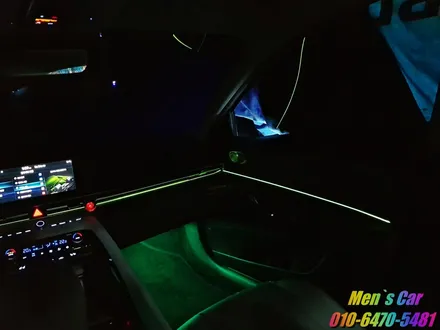 [Men`s Car] 2020년 올뉴아반떼 CN7 엠비언트 라이트 실내무드등무드등 순정연동 작업 안산 맨즈카 / 안산,시흥,화성