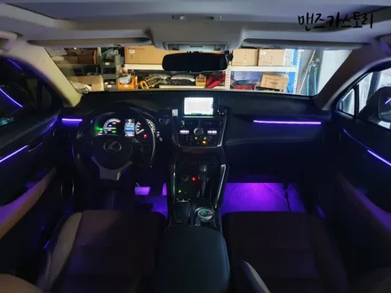 렉서스 NX300H 매립형 엠비언트 로 순정 무드등 같은 느낌을 낼 수 있다?? / 안산,시흥,화성