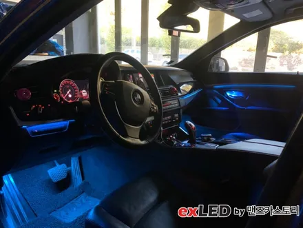 안산 BMW F10 528i 순정 엠비언트 광량업 시공후기! / BMW / 5시리즈 (F10) / 안산,시흥
