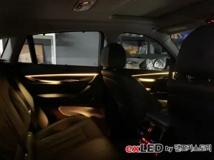 안산 BMW X6 순정 엠비언트 광량업 시공후기! / 안산,시흥,화성