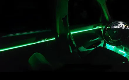 bmw x3 엠비언트 무드등 실내 led 튜닝 시공 [맨즈카스토리] / 안산,시흥,화성