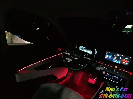 [Men`s Car] 2020년 올뉴아반떼 CN7 엠비언트 라이트 실내무드등무드등 순정연동 작업 안산 맨즈카 / 안산,시흥,화성