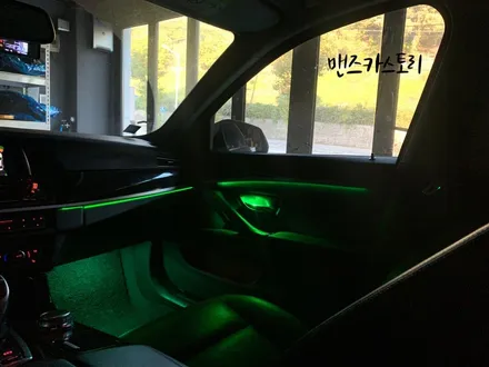 BMW 5시리즈 528i F10 순정엠비언트 광량업그레이드 로 실내 분위기를 180도 바꿀 수 있다?? MCS 본점 맨즈카스토리 / 안산,시흥,화성
