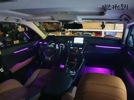 렉서스 NX300H 매립형 엠비언트 로 순정 무드등 같은 느낌을 낼 수 있다?? / 안산,시흥,화성