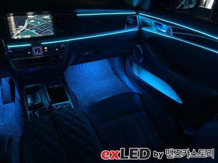 제네시스 G80 DH 엠비언트 라이트 시공, 추가 옵션은 다다익선?!?! / 안산,시흥,화성