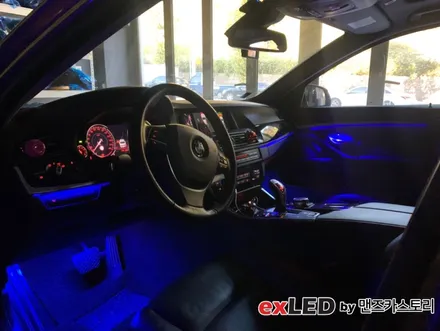 안산 BMW F10 528i 순정 엠비언트 광량업 시공후기! / BMW / 5시리즈 (F10) / 안산,시흥
