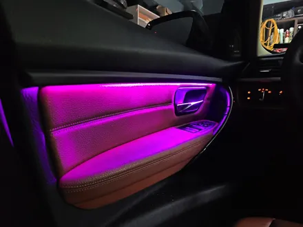 bmw 320d 엠비언트 라이트 낮은 순정 광량 업그레이드 [안산 맨즈카스토리] / 안산,시흥,화성