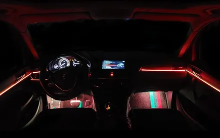 bmw x3 엠비언트 무드등 실내 led 튜닝 시공 [맨즈카스토리] / 안산,시흥,화성