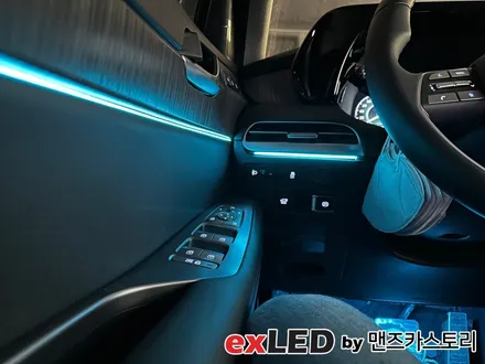 현대 더 뉴 팰리세이드 엠비언트 라이트 시공으로 실내 분위기 반전시켜보세요! / 안산,시흥,화성