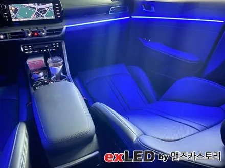 K5 DL3 엠비언트 라이트 시공후기! 밝은 톤의 시트와 엠비언트의 궁합은 항상 옳습니다! / 안산,시흥,화성