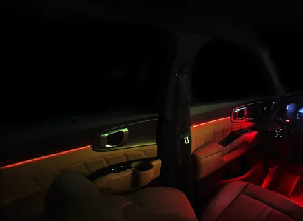 쏘렌토 mq4 SUV 자동차 무드램프는 LED 기어박스 비노출 엠비언트 라이트로! [안산 맨즈카스토리] / 안산,시흥,화성