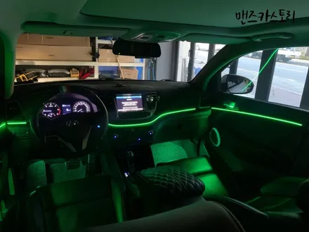 올 뉴 투싼 매립형 엠비언트 실내 무드등 으로 은은한 분위기의 실내로?? / 안산,시흥,화성