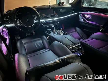 BMW 5시리즈 F10 비노출 엠비언트 라이트 시공후기! 이쁜 라인의 엠비언트 매력 한번 경험해보세요! / 안산,시흥,화성