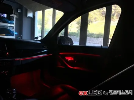 안산 BMW F10 528i 순정 엠비언트 광량업 시공후기! / BMW / 5시리즈 (F10) / 안산,시흥