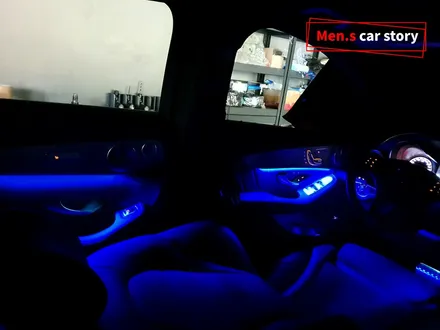 벤츠 glc 엠비언트 라이트 순정 광량 업그레이드 확장 시공 [맨즈카스토리] / 안산,시흥,화성