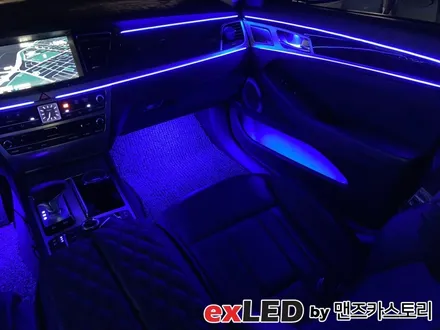 제네시스 G80 DH 엠비언트 라이트 시공, 추가 옵션은 다다익선?!?! / 안산,시흥,화성