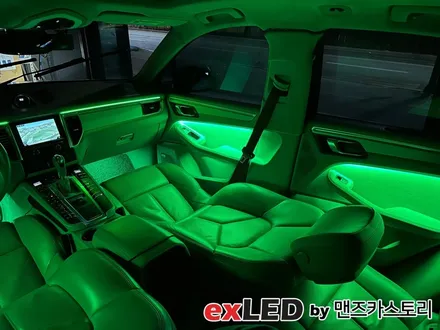 포르쉐 마칸 비노출 엠비언트 시공은 안산 엠비언트 전문점인 exLED에서 시공해보세요! / 안산,시흥,화성