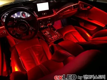 안산 아우디 A7 순정 엠비언트 광량업 시공후기! / 안산시 상록구