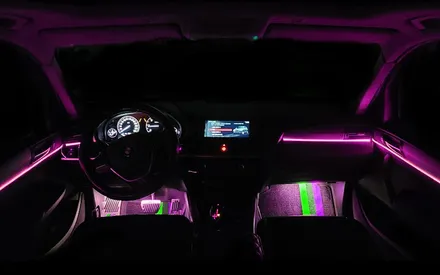 bmw x3 엠비언트 무드등 실내 led 튜닝 시공 [맨즈카스토리] / 안산,시흥,화성